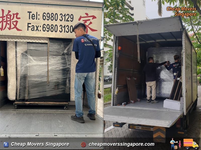 House Moving Service from Canberra Drive to Serangoon