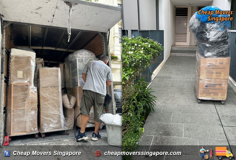 House Moving Service from How Sun Road to Serangoon